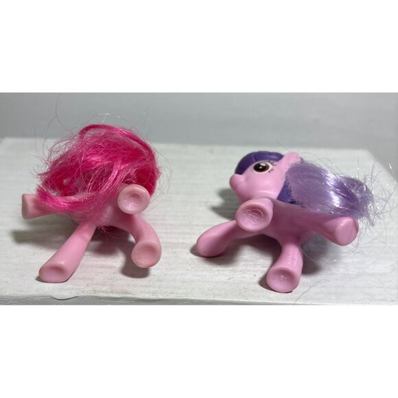 My Little Pony Mini Figurine Set Pinkie Pie & Button Belle McDonalds - Picture 7 of 9